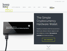 Tablet Screenshot of keepkey.com